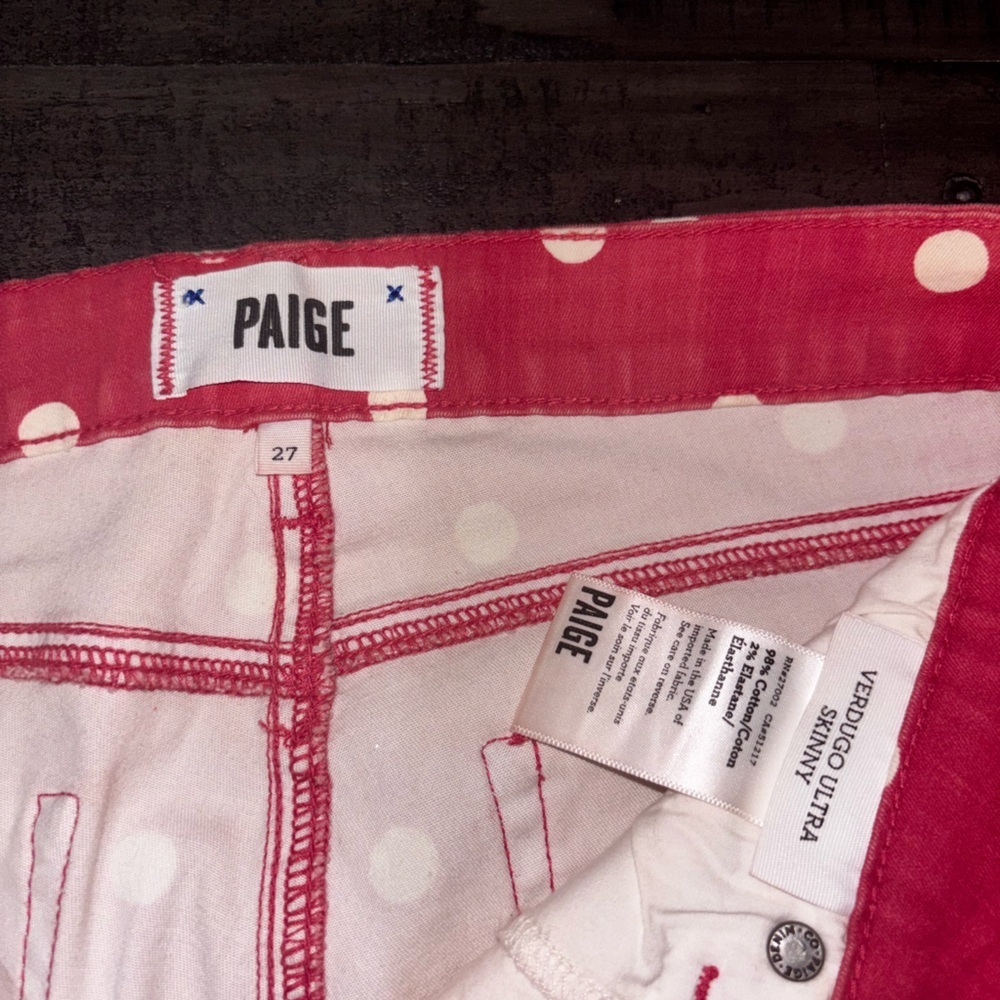 Paige Denim 'Verdugo' Skinny Stretch Jeans SZ 27​​ - Picture 6 of 9